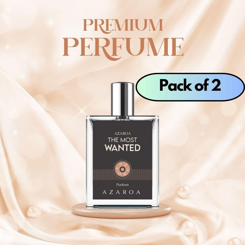 Azaroa The Most Wanted Parfum 50ML Pack of 2